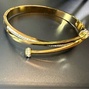 Gold and Silver Women's Bracelet